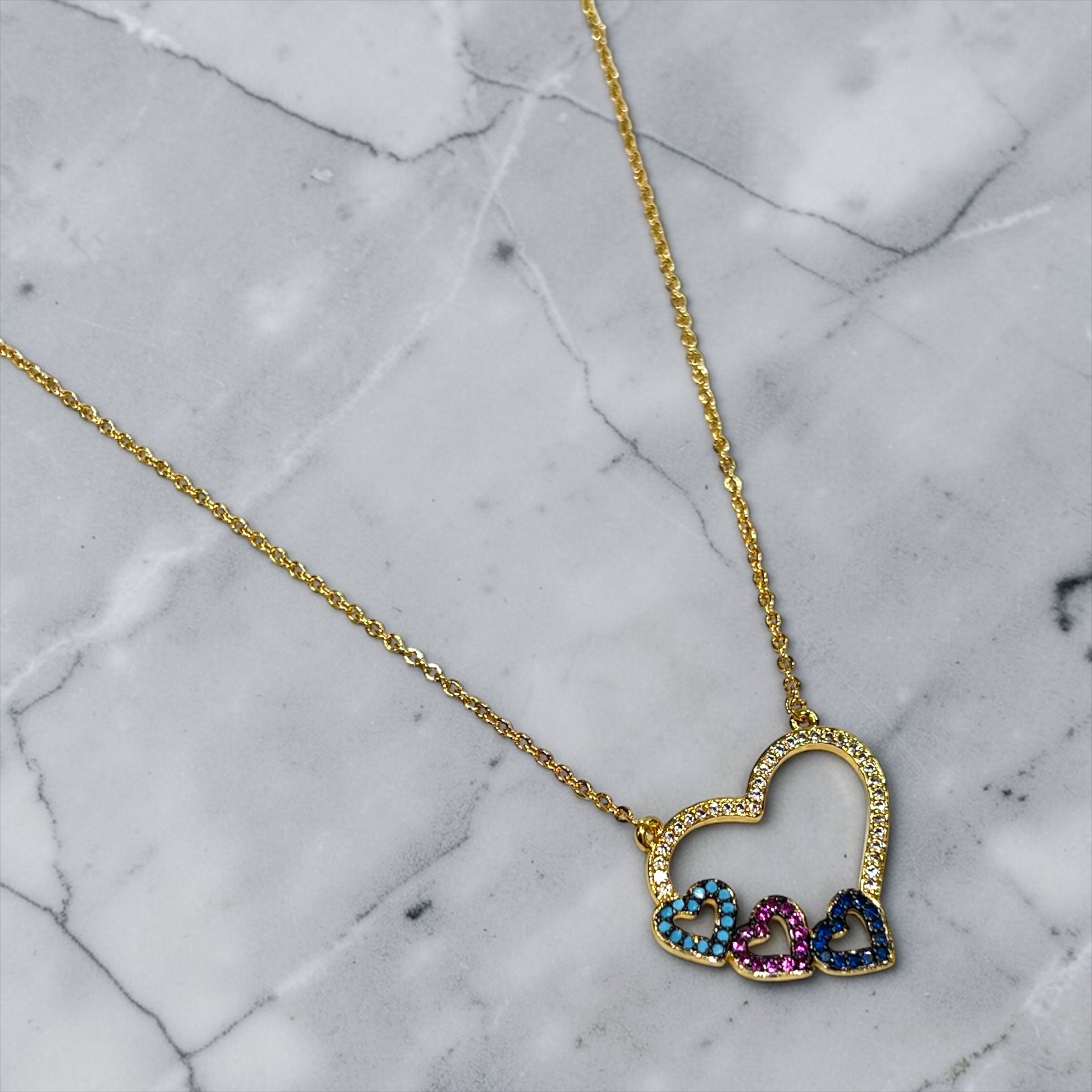 Love Spectrum – Heart Charm Necklace