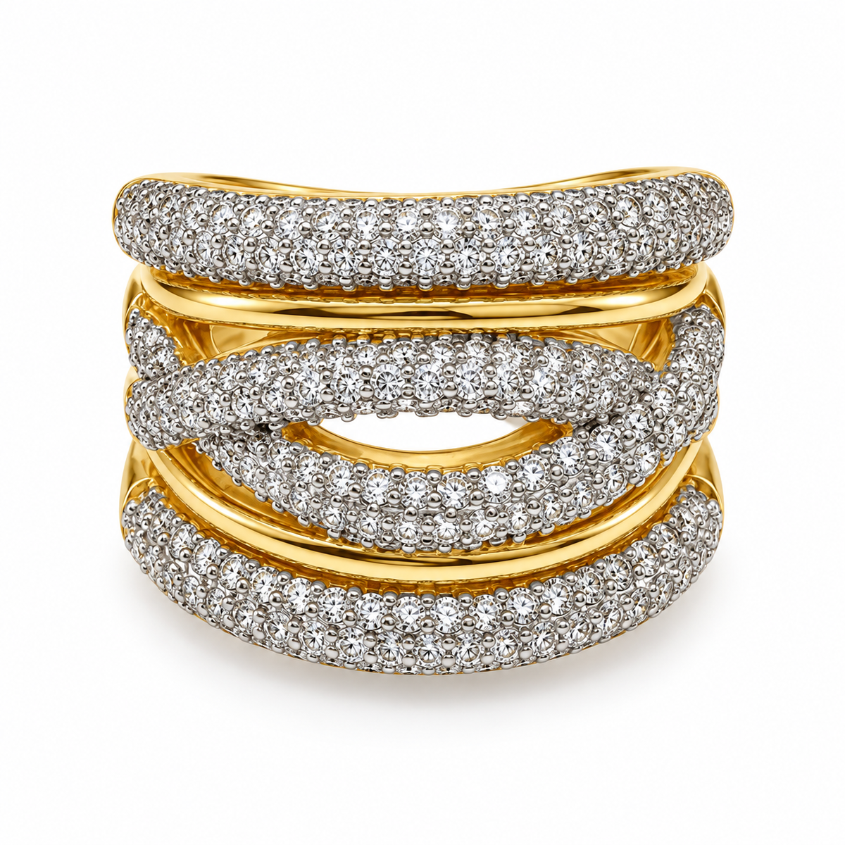 Twisted Harmony Ring