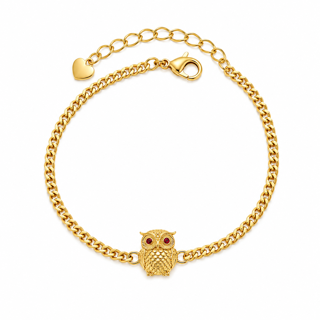 Owl Charm Bracelet