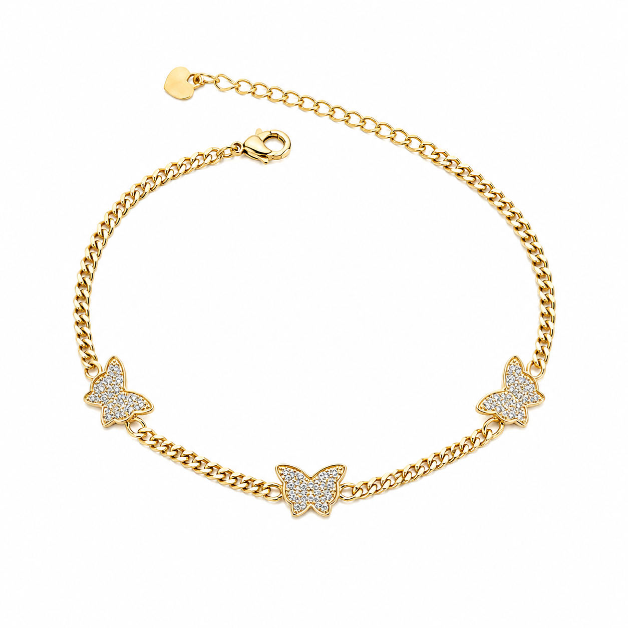 Butterfly Charm Bracelet