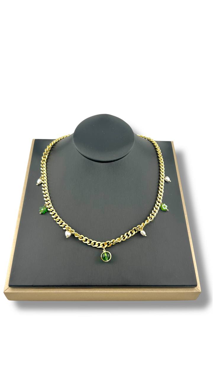 Charm Bloom Necklace – Colorful Edition