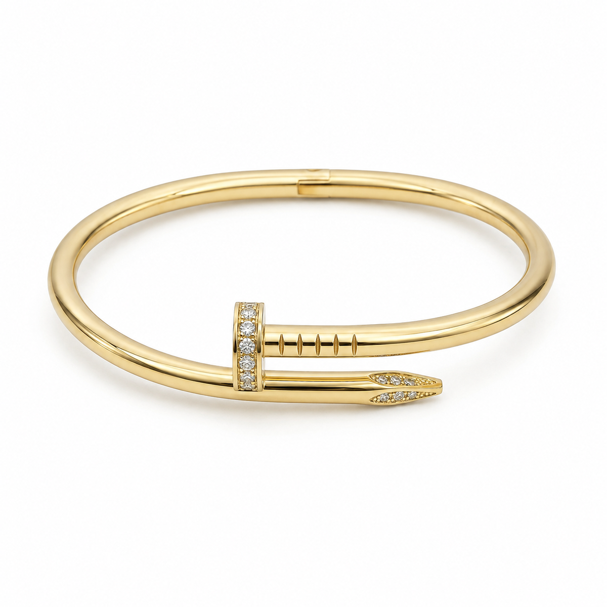 Pin with stone Bangle
