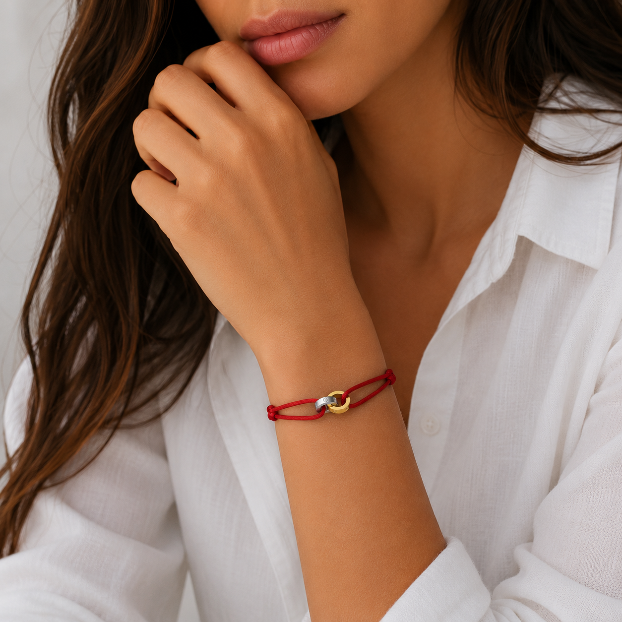 love cartier dual color Cord Bracelet – Adjustable Unisex Design ✨