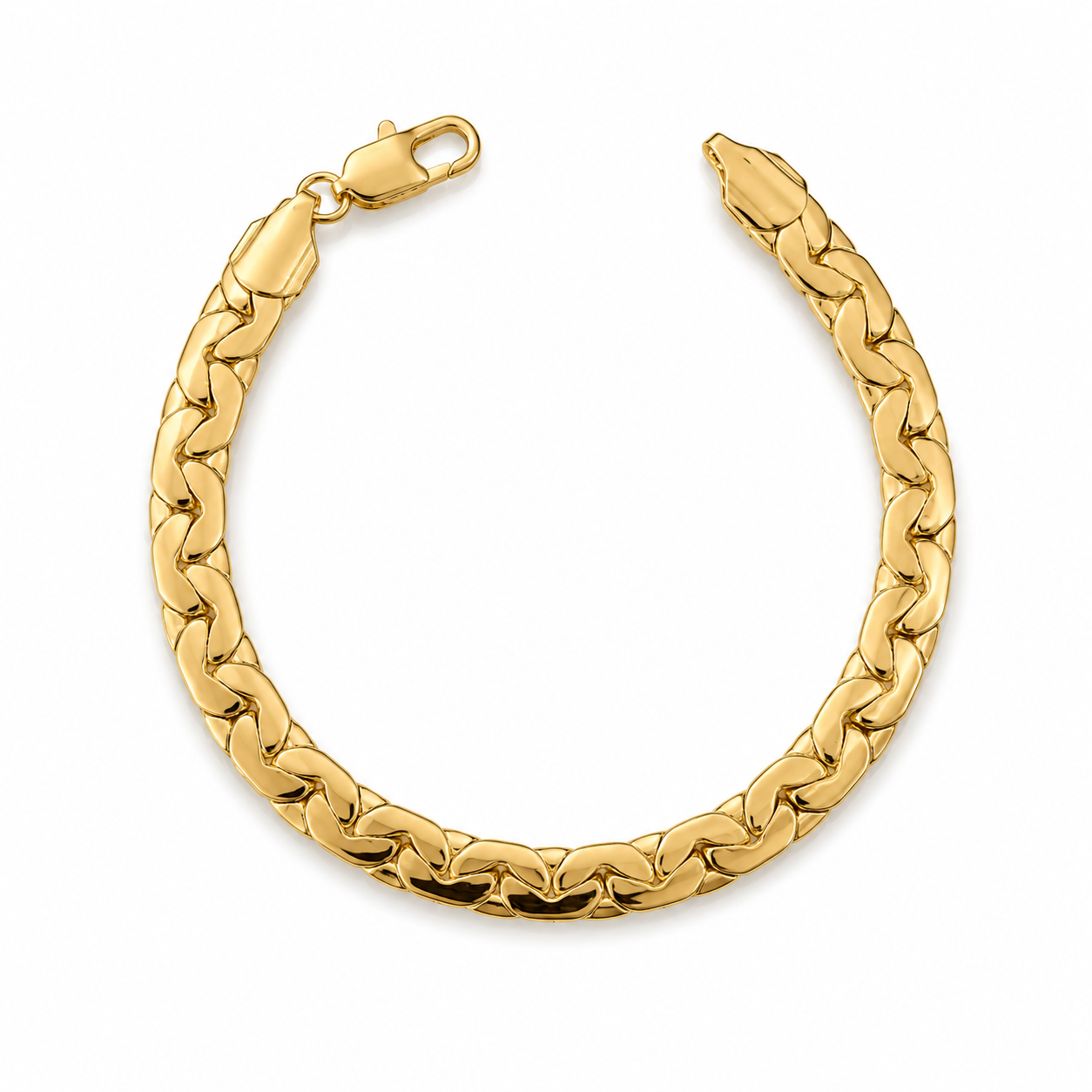 un-Link Chain Bracelet(6.8mm-19cm)