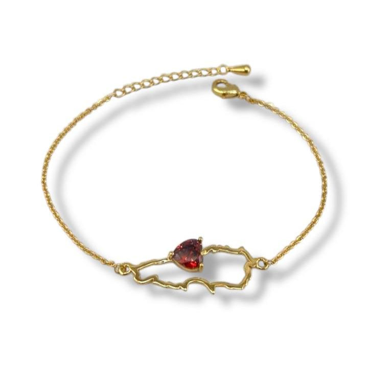 Lebanon Love Bracelet – Red Heart Edition