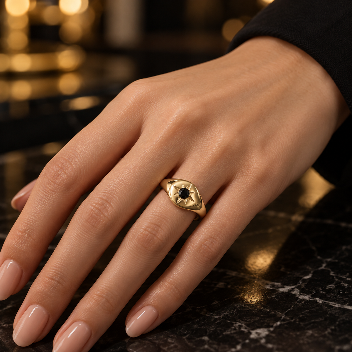 Midnight Star Ring