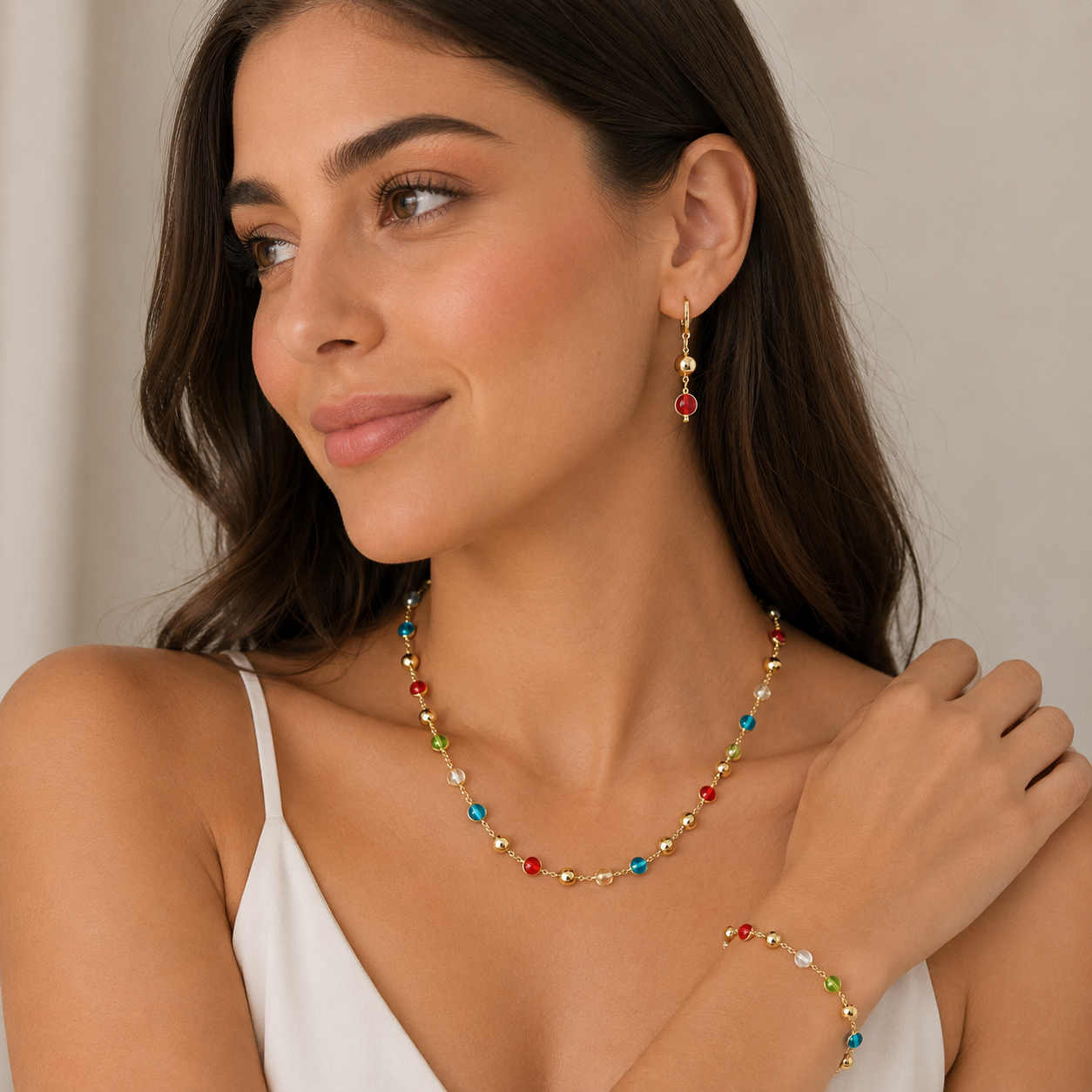 “Color Sphere Harmony” Jewelry Set ✨