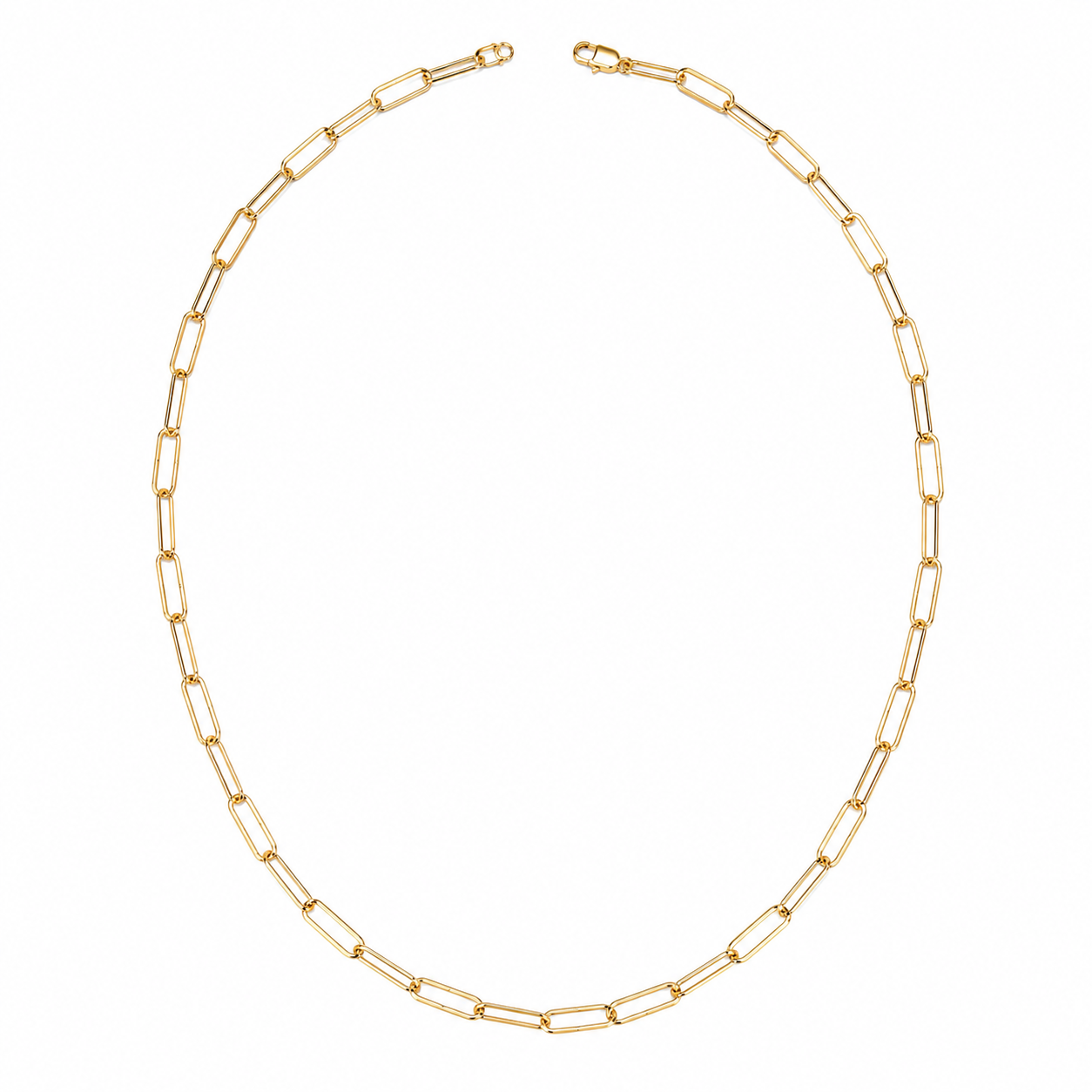 Paperclip Chain Necklace – 60 cm