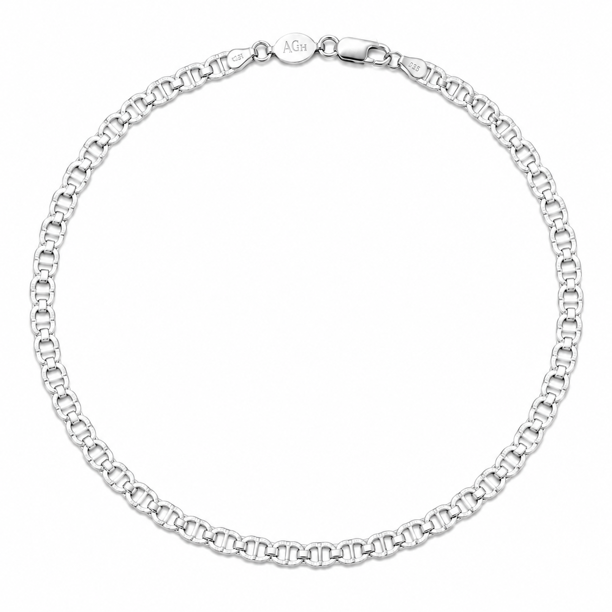 Silver 925 cartier Classic Link Chain