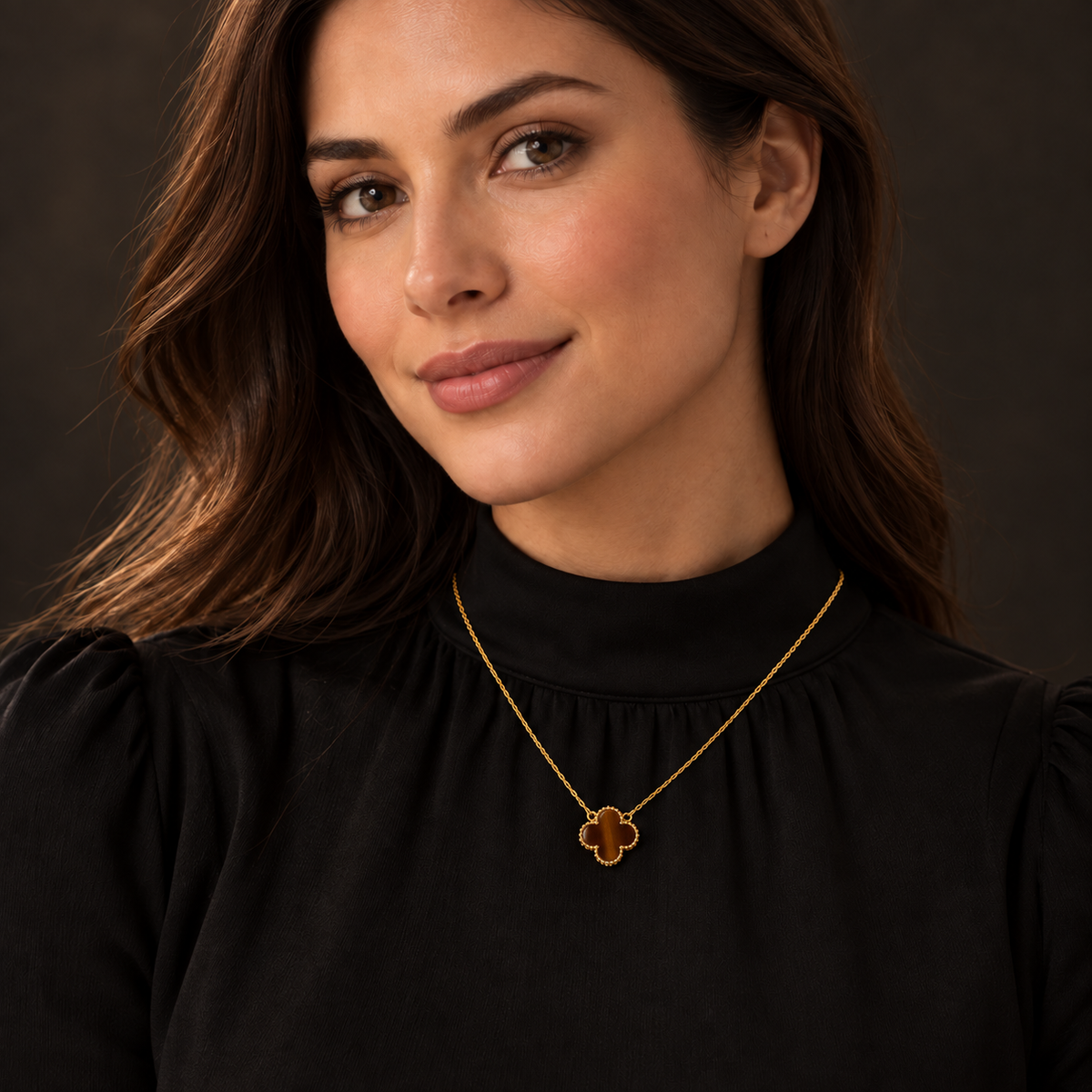 Vip 1 Flower Clover Necklace