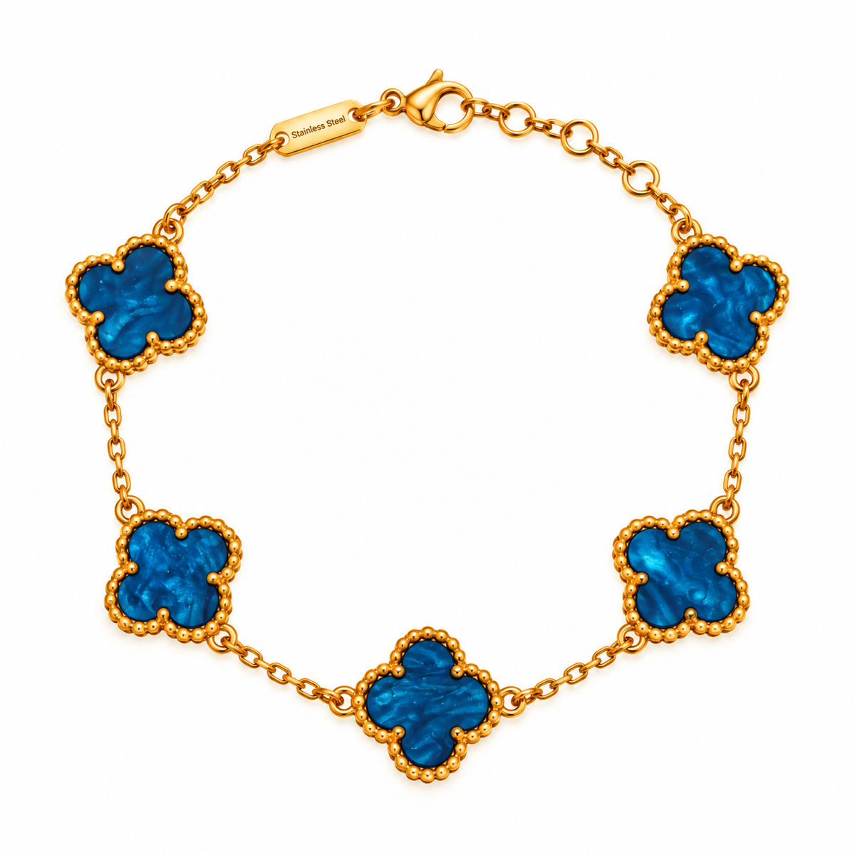 Seda plus Charm Clover Bracelet β Color Your Elegance