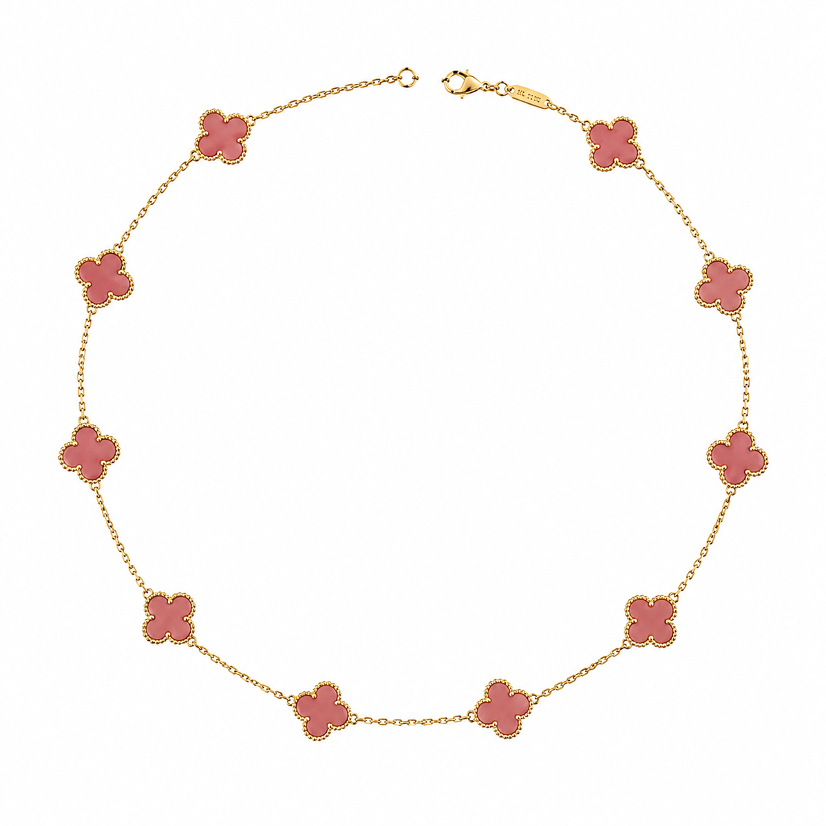 Vip 10 Flower Clover Necklace