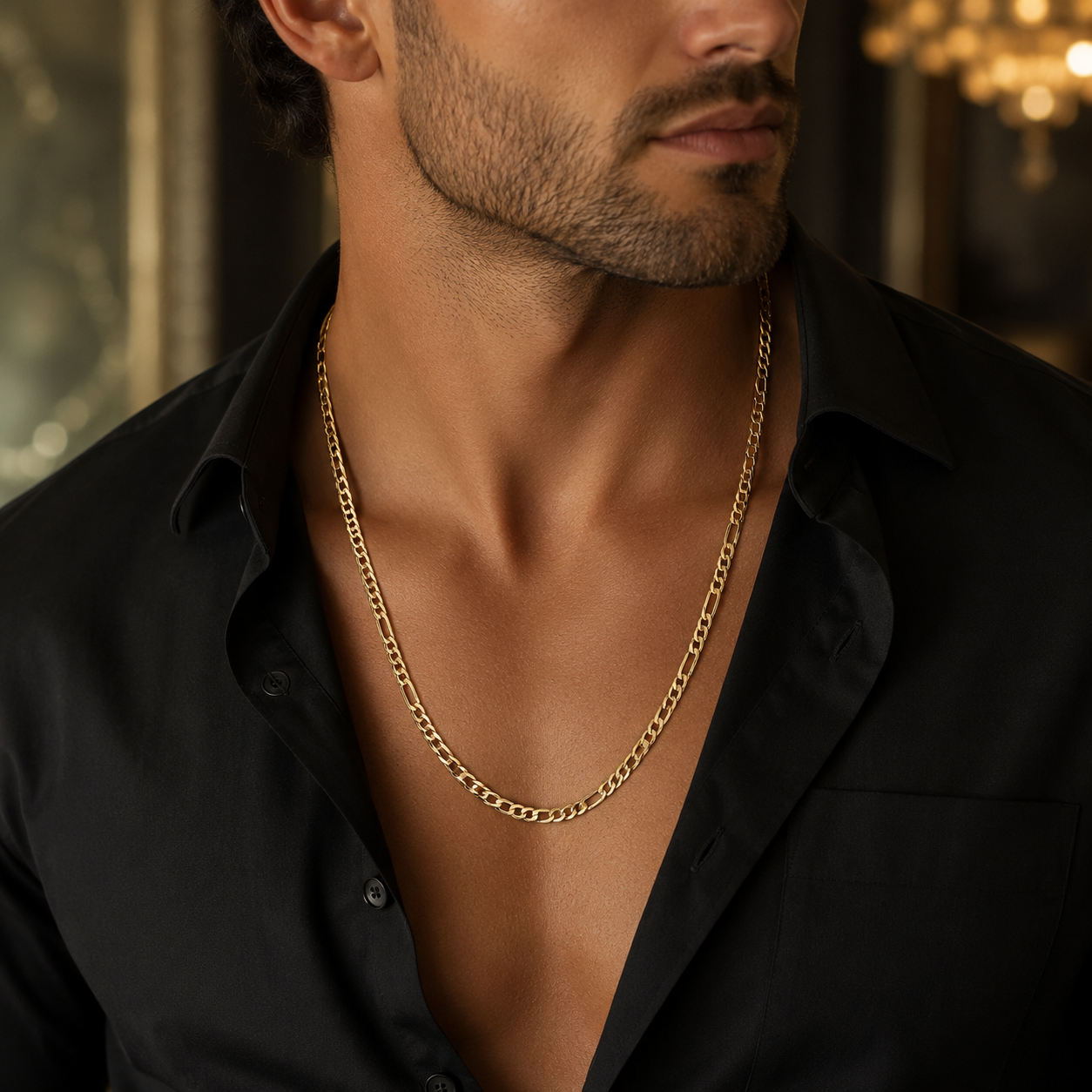 Classic Figaro Necklace(60cm)