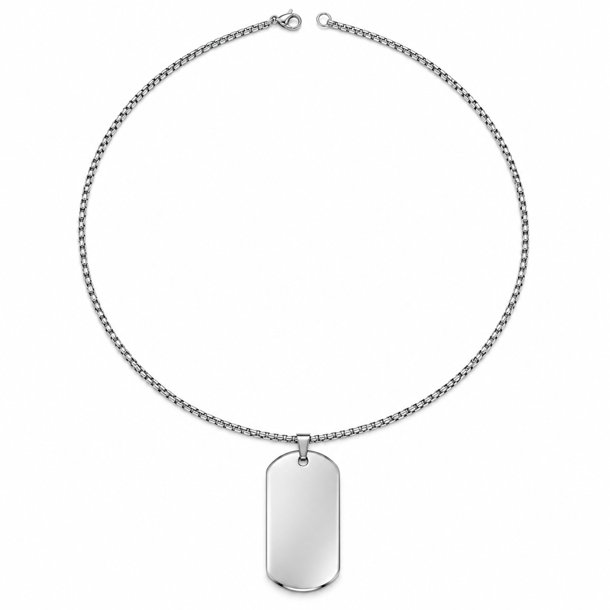 Classic Tag Pendant Necklace (60cm)✨🔗