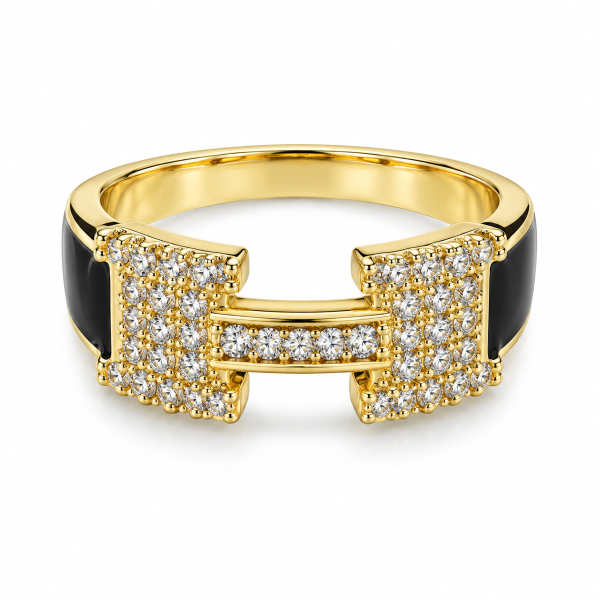 Twilight Curve Ring – Gold