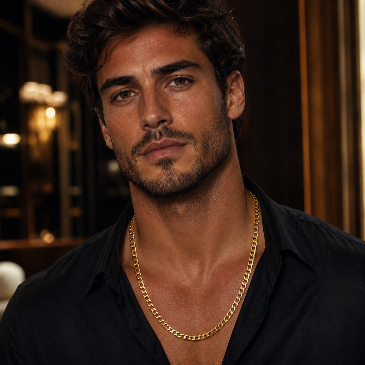 Cuban Chain Necklace –(60cm-6.2mm)