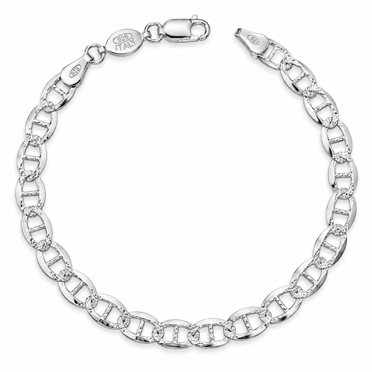 Silver 925 gucci Motif bracelet