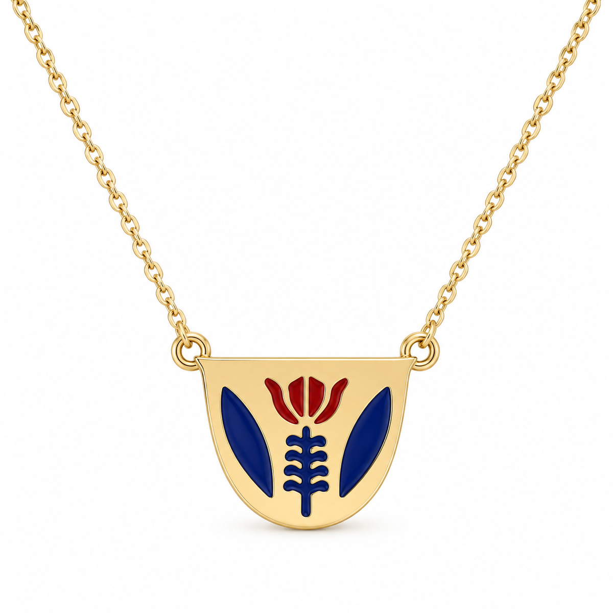 Lebanese Coffee Cup Necklace – Vintage Motif