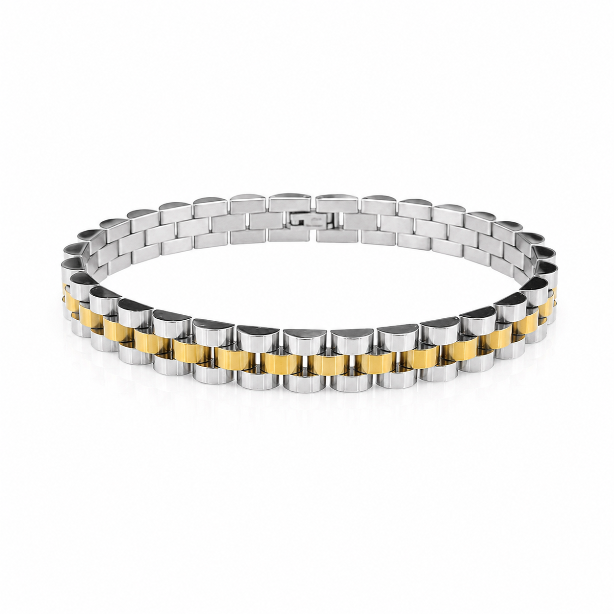 Rolex-Inspired Link Bracelet(8mm)