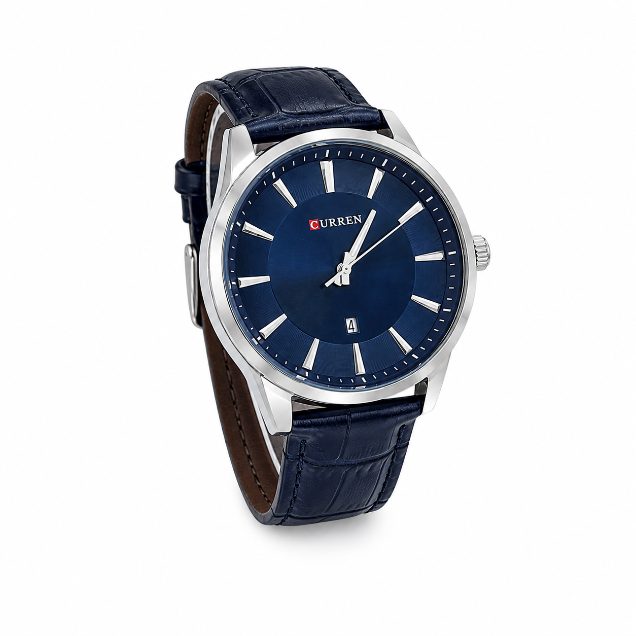Curren Men’s Classic Leather-Strap Watch