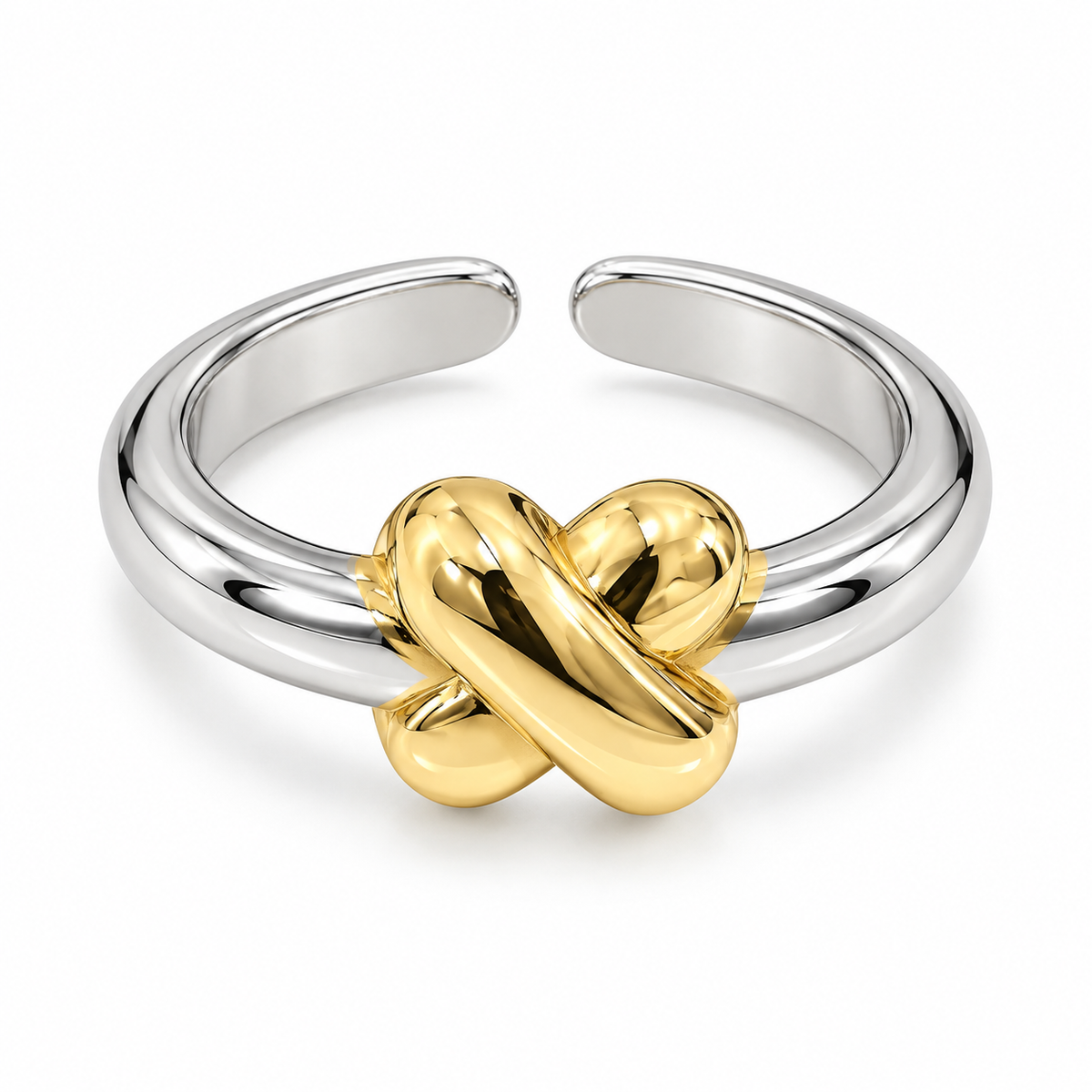 Dual Harmony Knot Ring