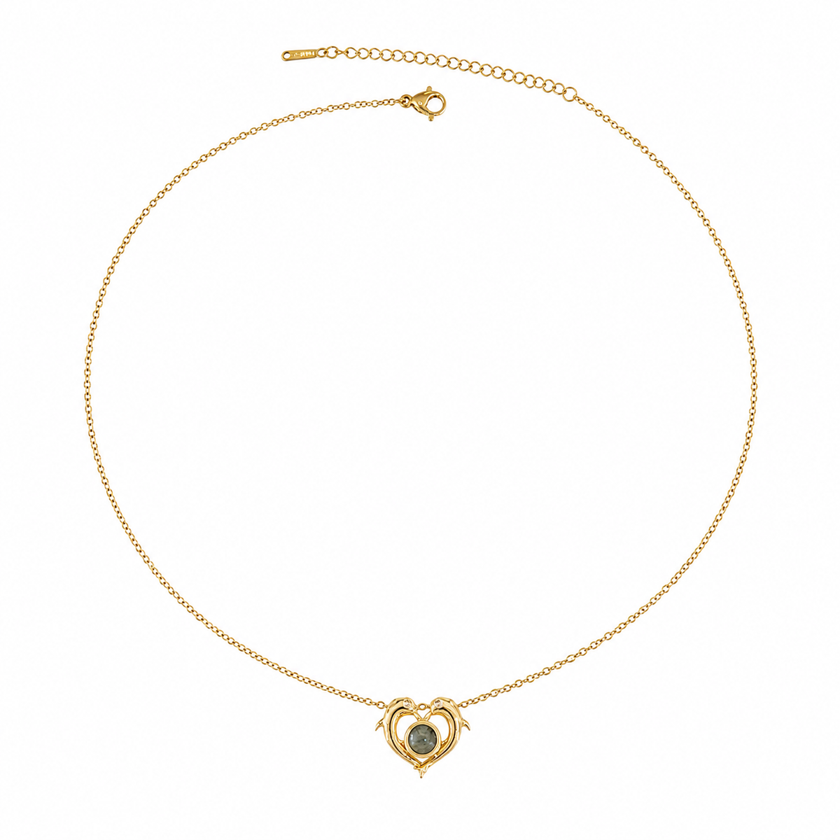 I Love You in 100 Languages β Heart dolphin Projection Necklace