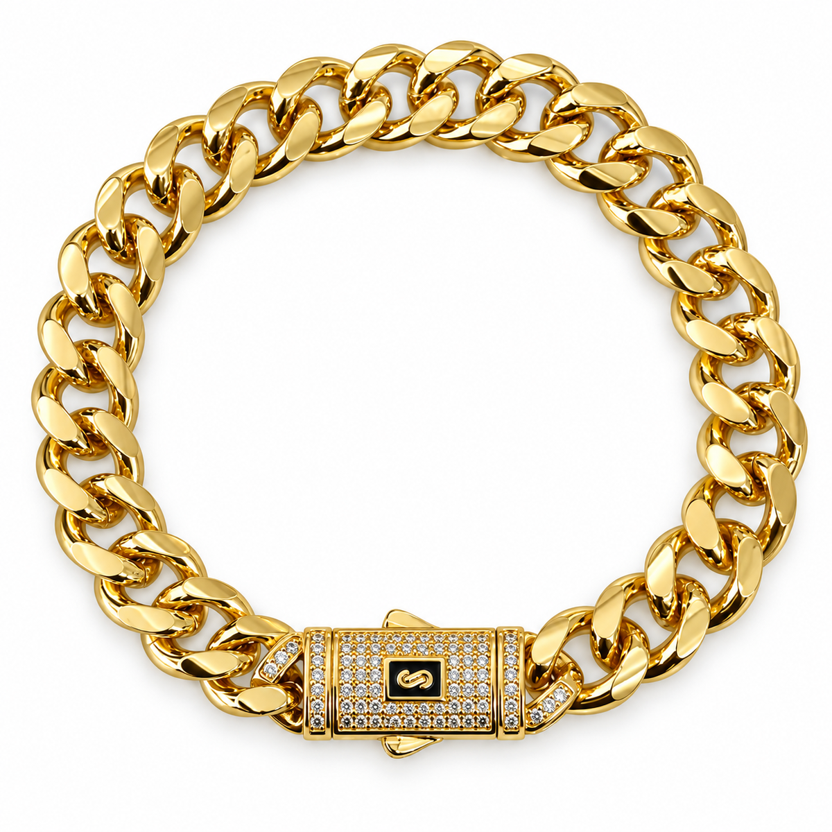 Monaco “Royal Cuban Luxe” Bracelet (21K)