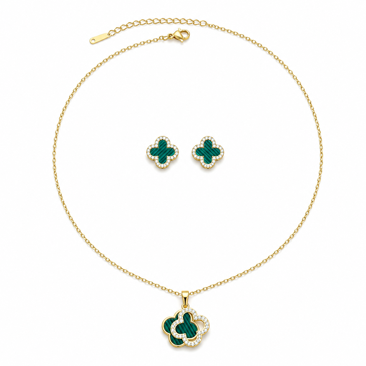 Vancleef Clover Radiance Set