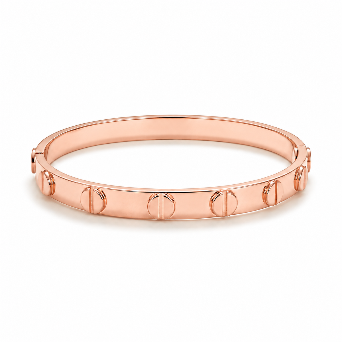 Screw Motif Bangle | Poshewix – view 3