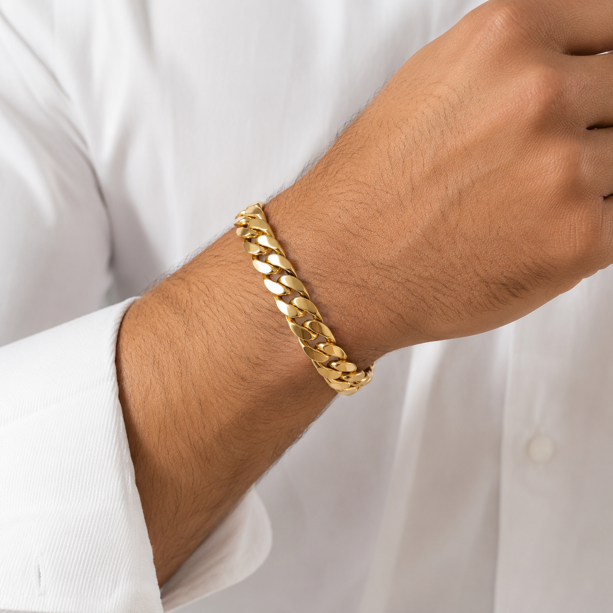 Classic Cuban Bracelet(21cm)