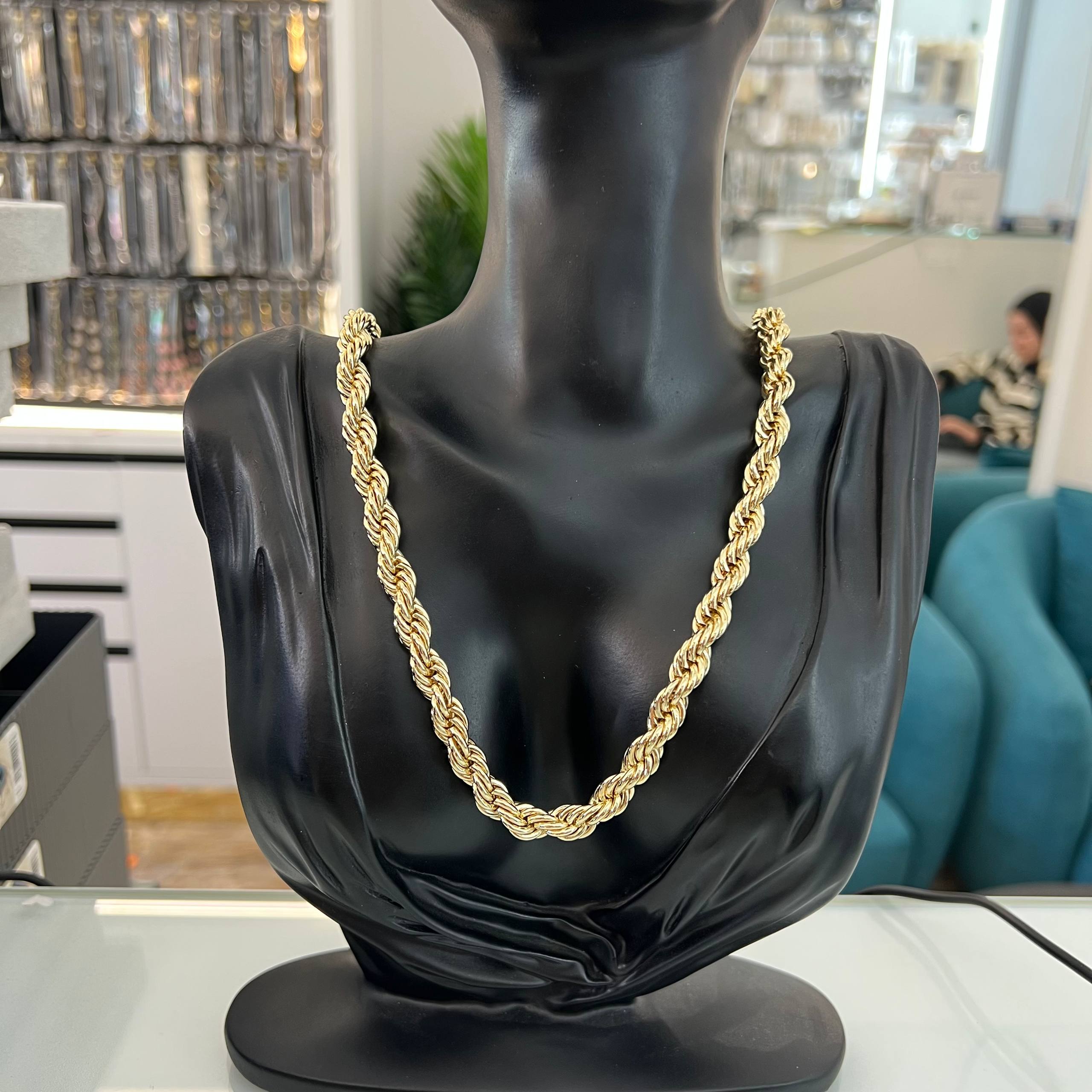 š Classic Rope Chain Collection ā 18K Gold Edition š