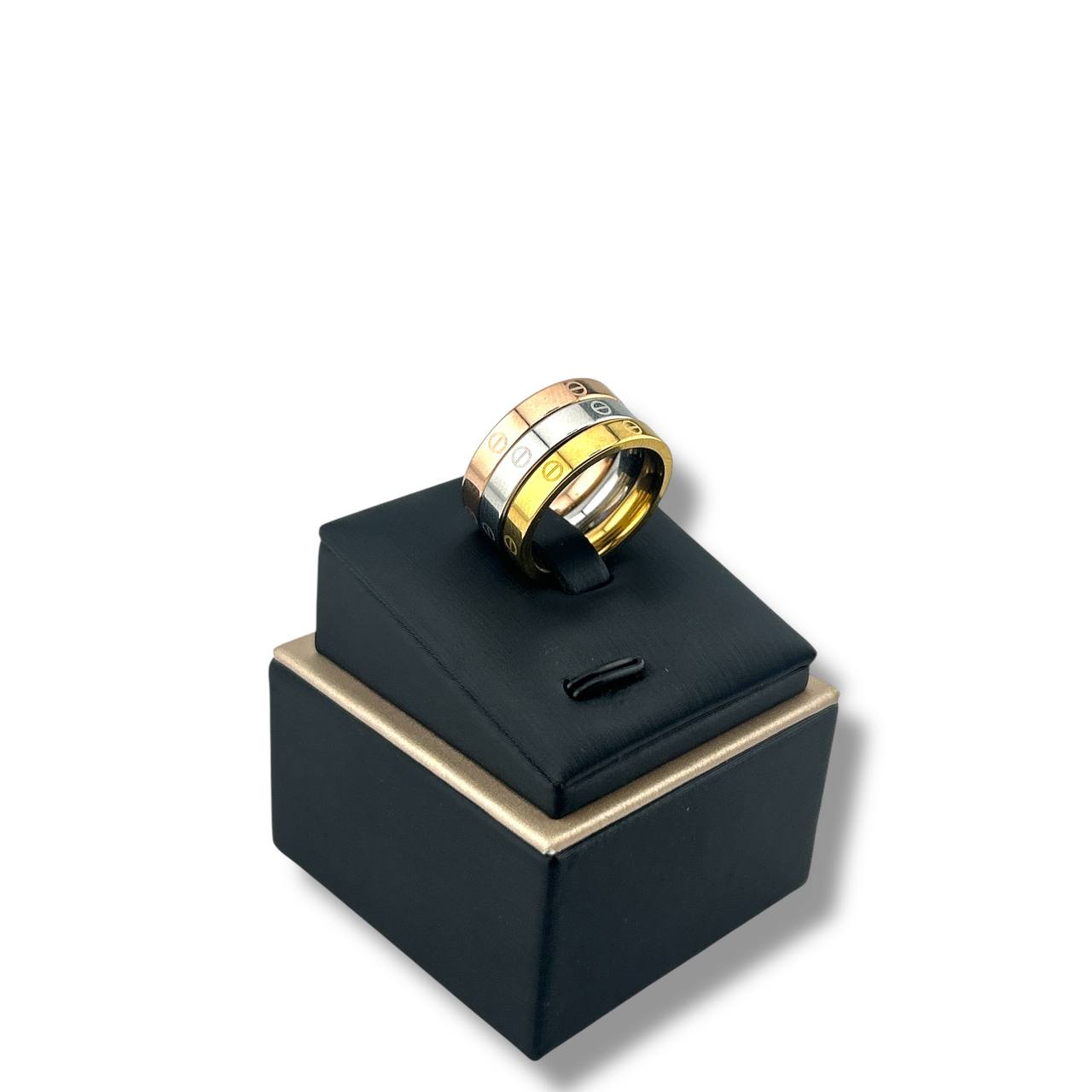 ✨ Seda Cartier Love Band – Trio Edition (Gold, Silver, Rose)