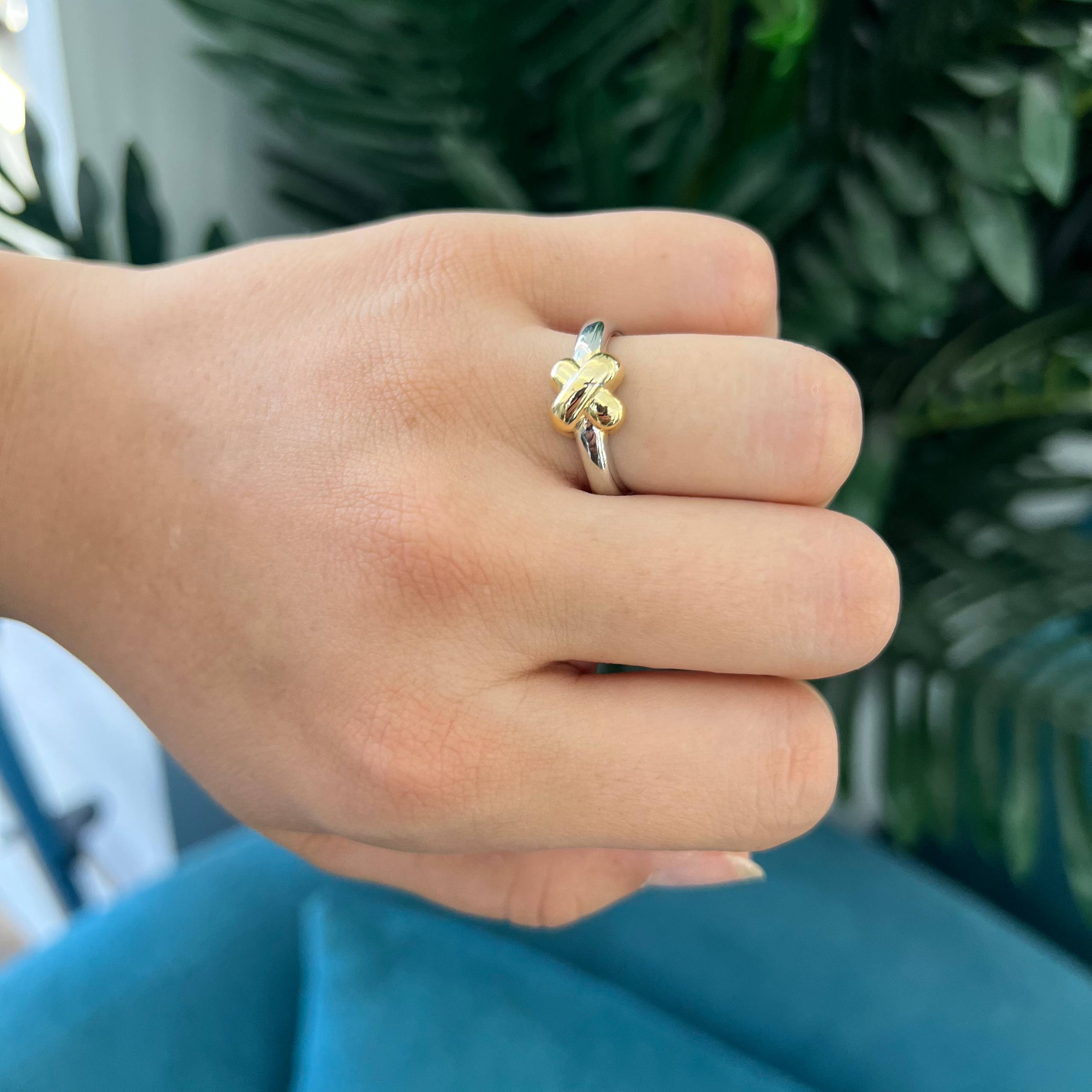 💛 Dual Harmony Knot Ring