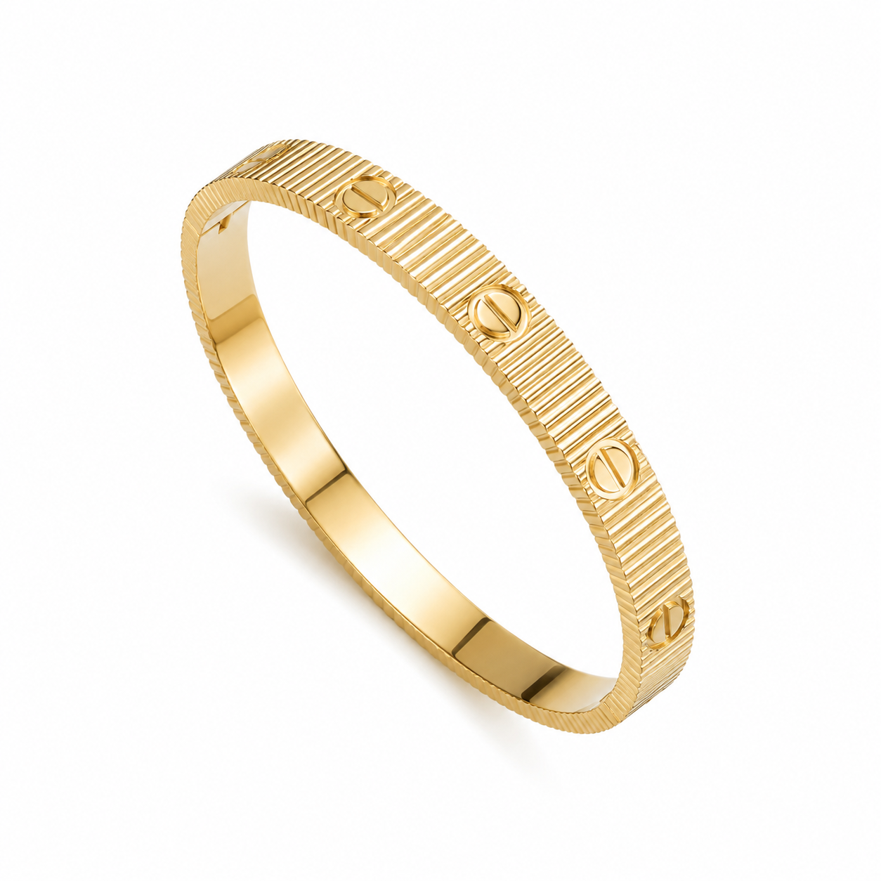Love Unlimited cartier bangle(silver & gold)