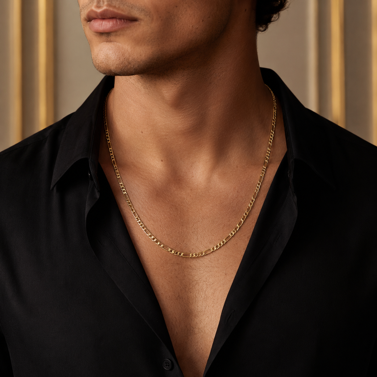 Classic Figaro Necklace(60cm)