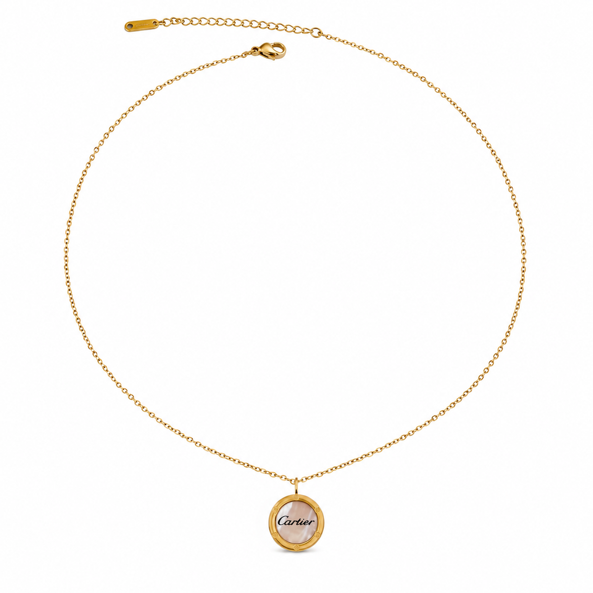 Circle Pendant Necklace | Poshewix