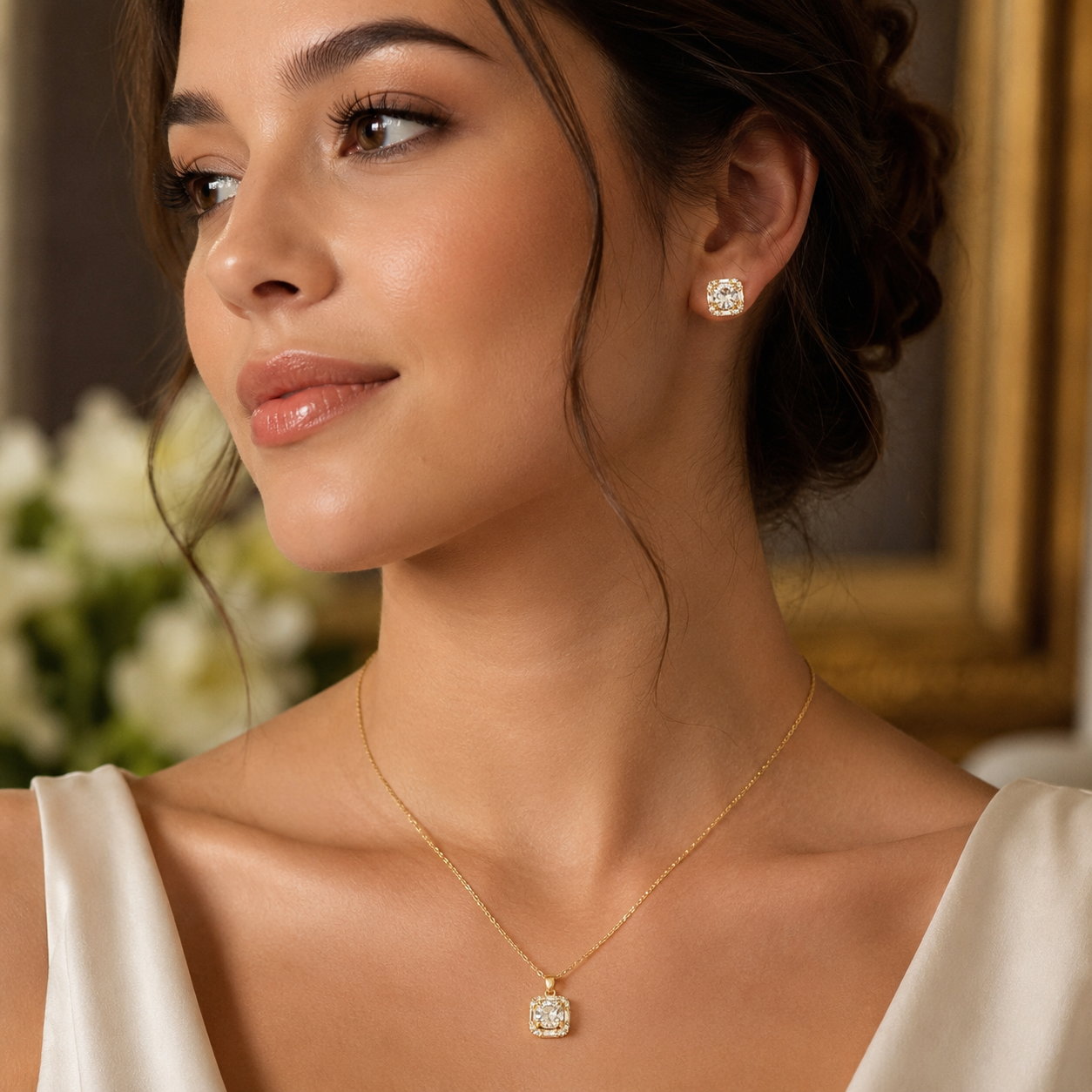 Golden Brilliance Set – 18K Gold-Plated ✨💫