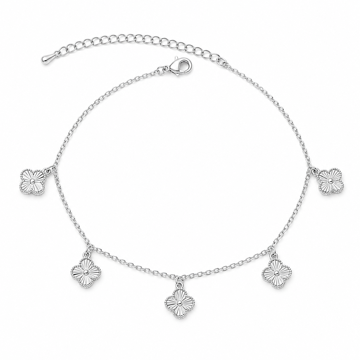 VIP Vancleef seda Clover Charm Anklet