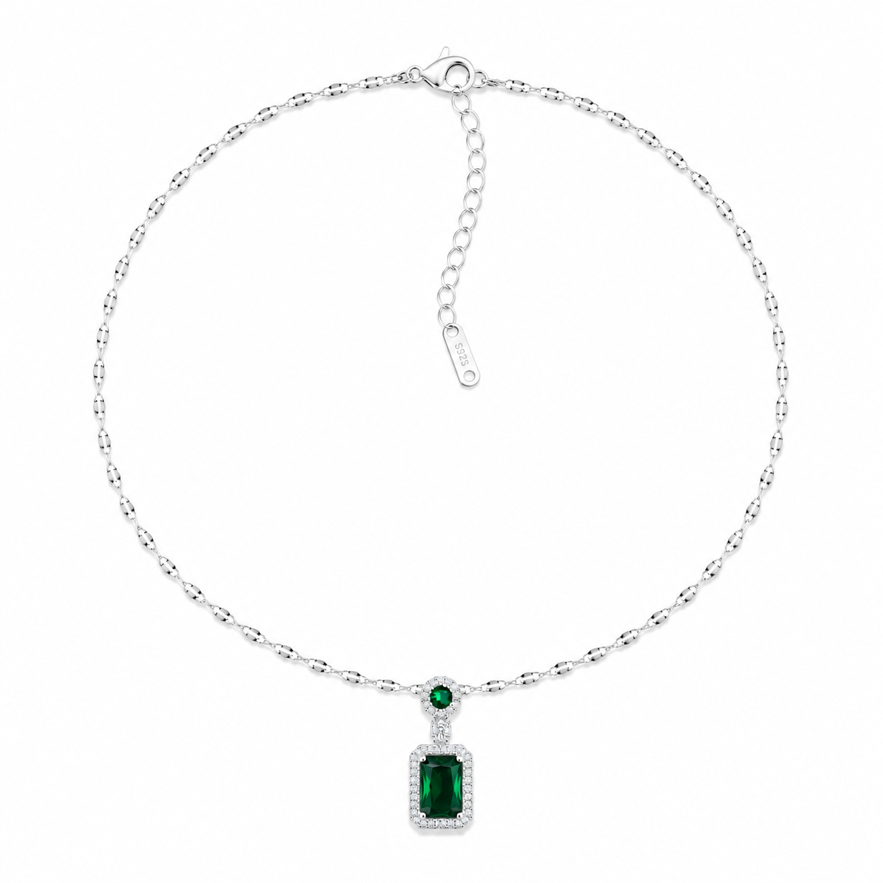 Emerald Crystal Necklace