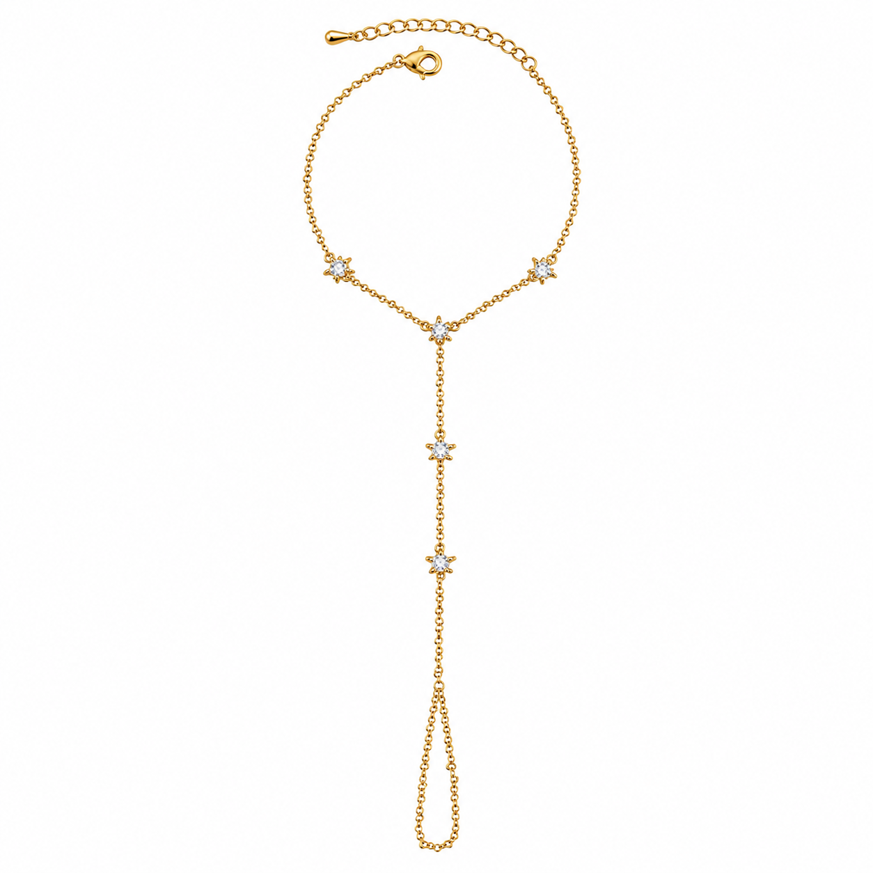 Sparkle star Hand Chain
