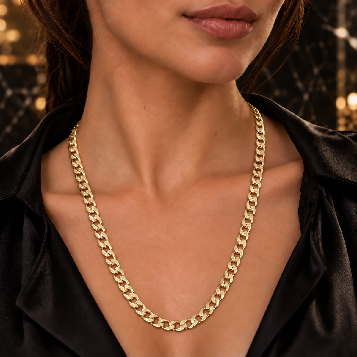 Cuban mar2osh Link Chain – Bold Golden Statement