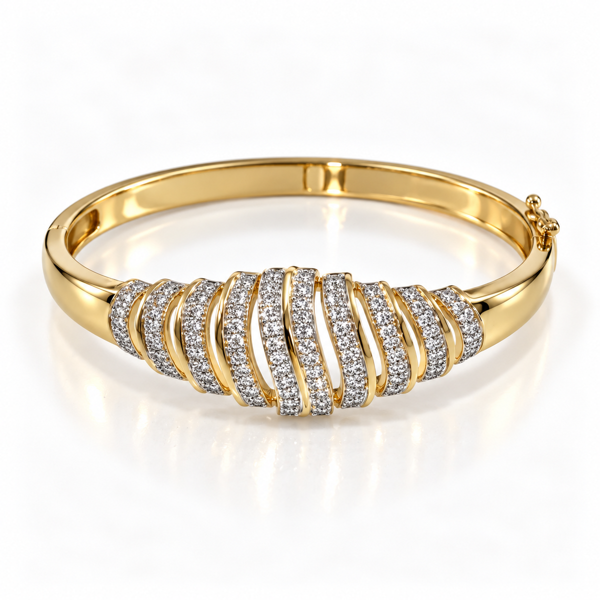 Waves of Elegance Bangle 💎