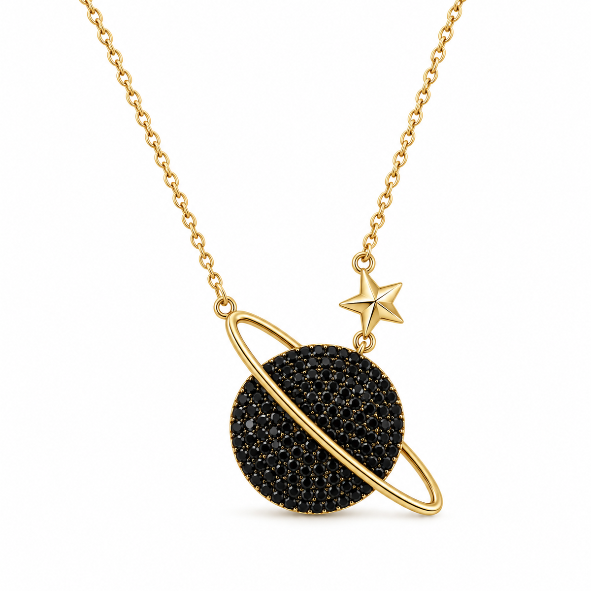 Planet Celestial Orbit Necklace