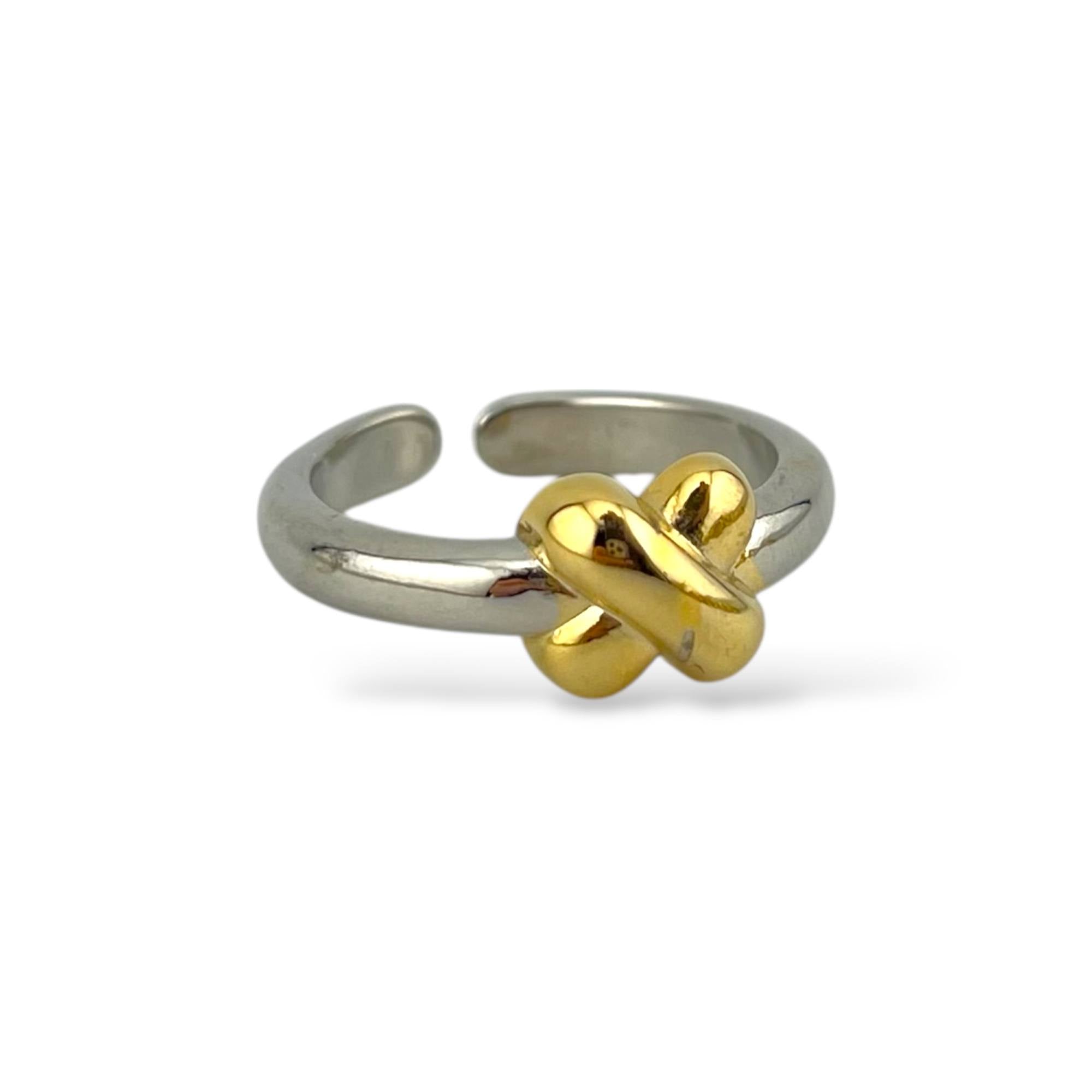 💛 Dual Harmony Knot Ring