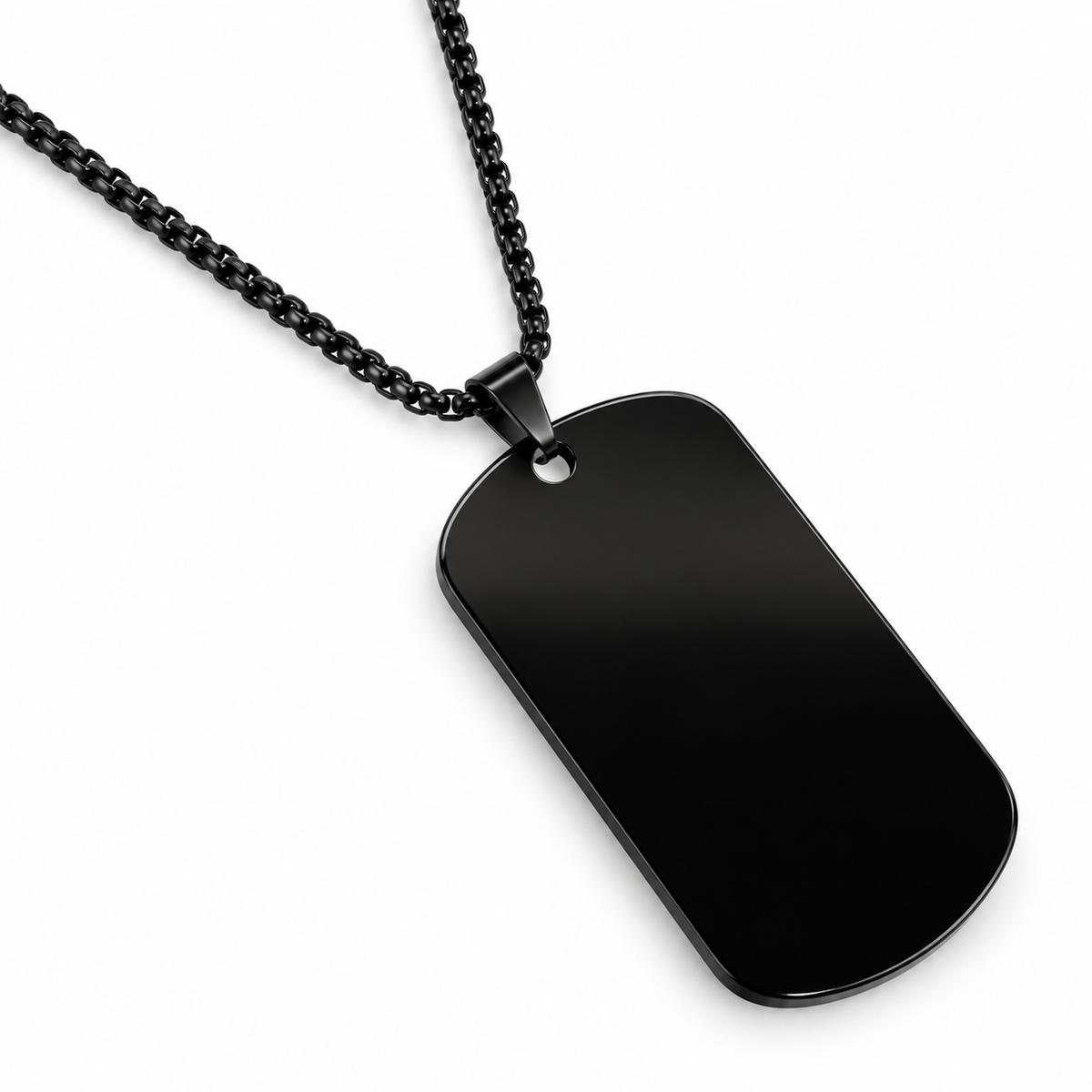 Classic Tag Pendant Necklace (60cm)✨🔗
