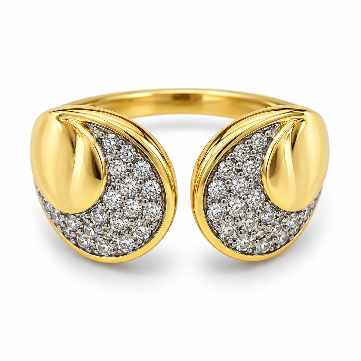 Crescent Duo Ring