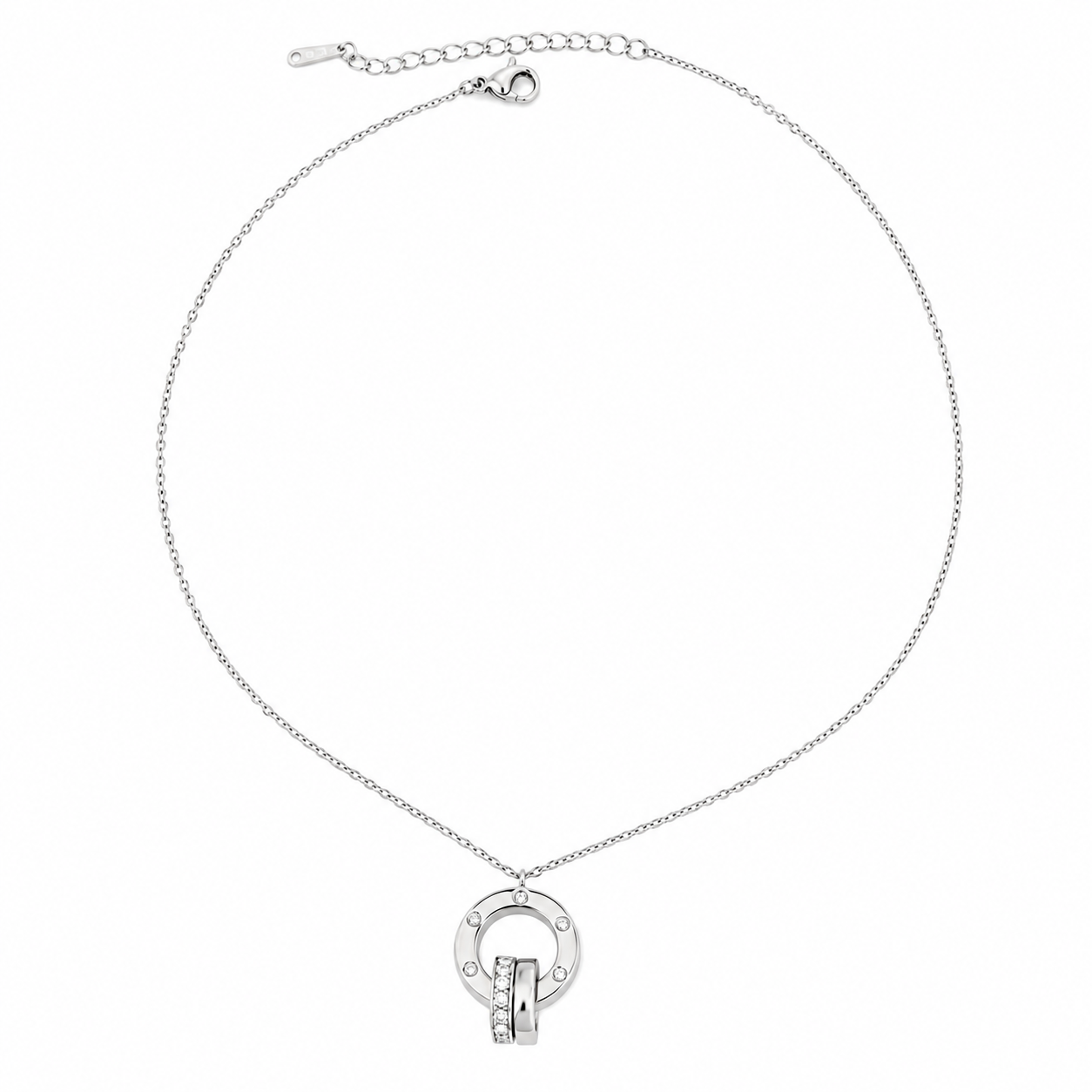 Interlocking Circle Necklace