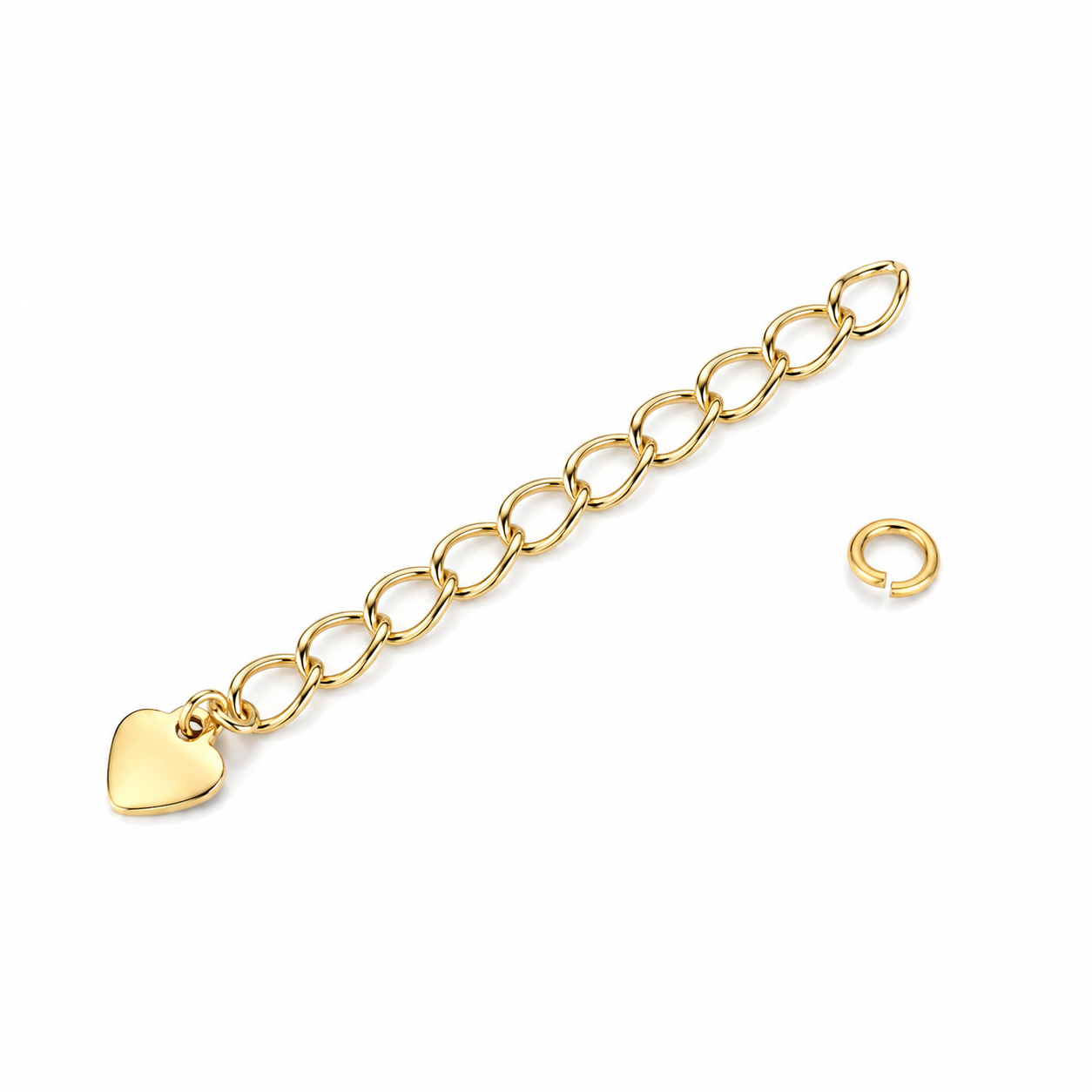 Jewelry Extension Chain & Jump Ring –(6cm/3mm)