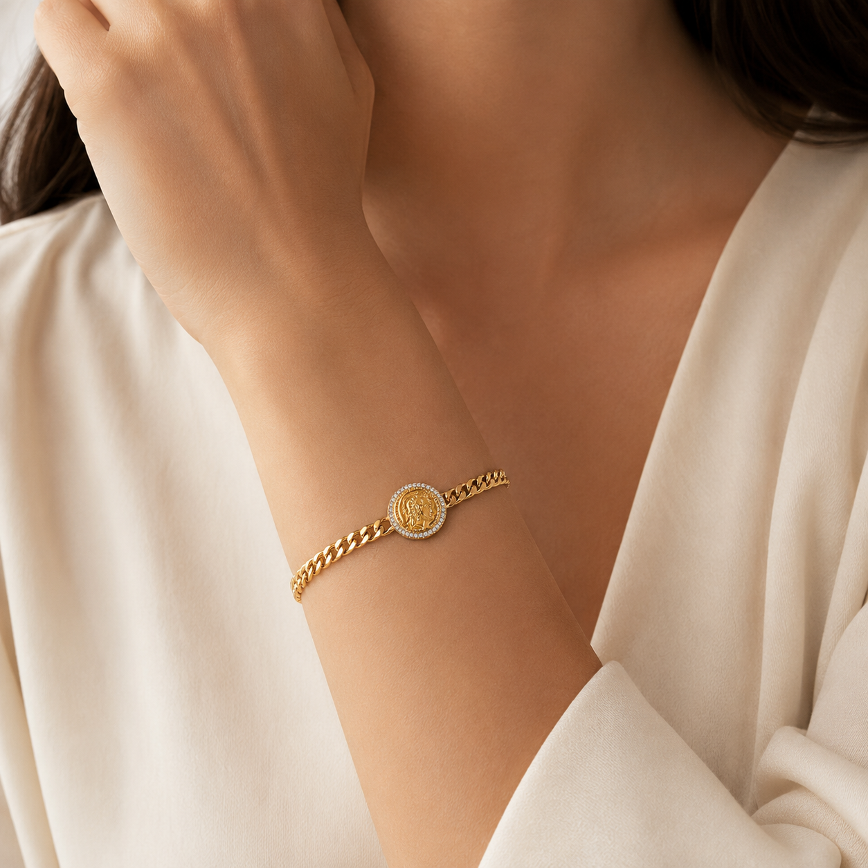 Vintage Coin Bracelet