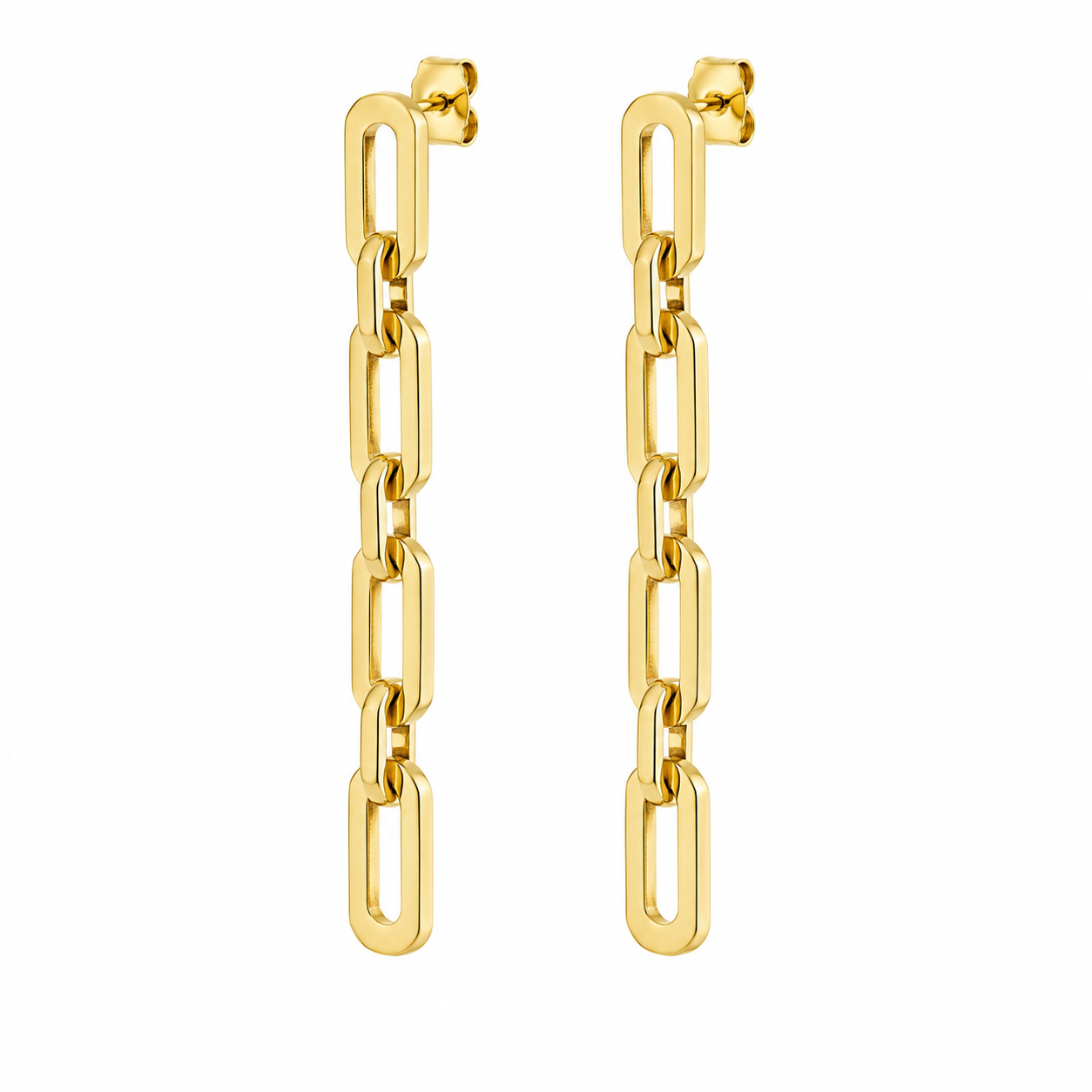 Chain Link Drop Earrings